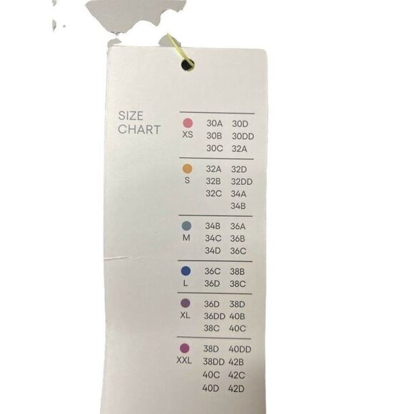 All In Motion Active Sports Bra Women's XXL 2XL Gray Wicking Racerback Stretch - Picture 12 of 15